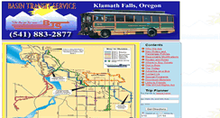 Desktop Screenshot of basintransit.com